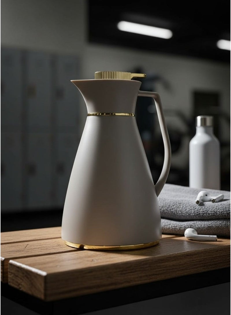 ريجال ترمس من ريجال حراري فاكيوم 1 لتر حافظ للحرارة والبرودة للمشروبات ١٢ ساعه 🌡 ٢٤ ساعه ❄️ - Image 4